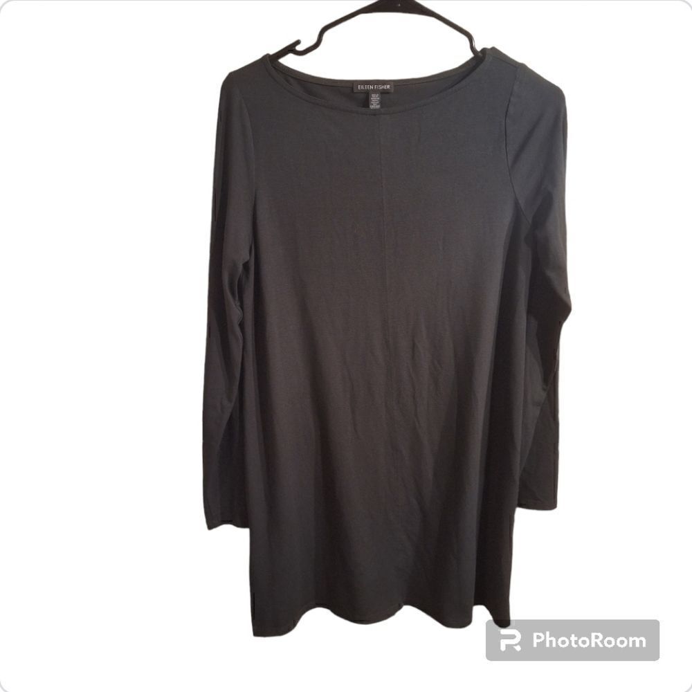 Eileen Fisher Dark Green Dress XS